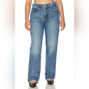 Good American Good 90s High Waist Straight Leg Jeans